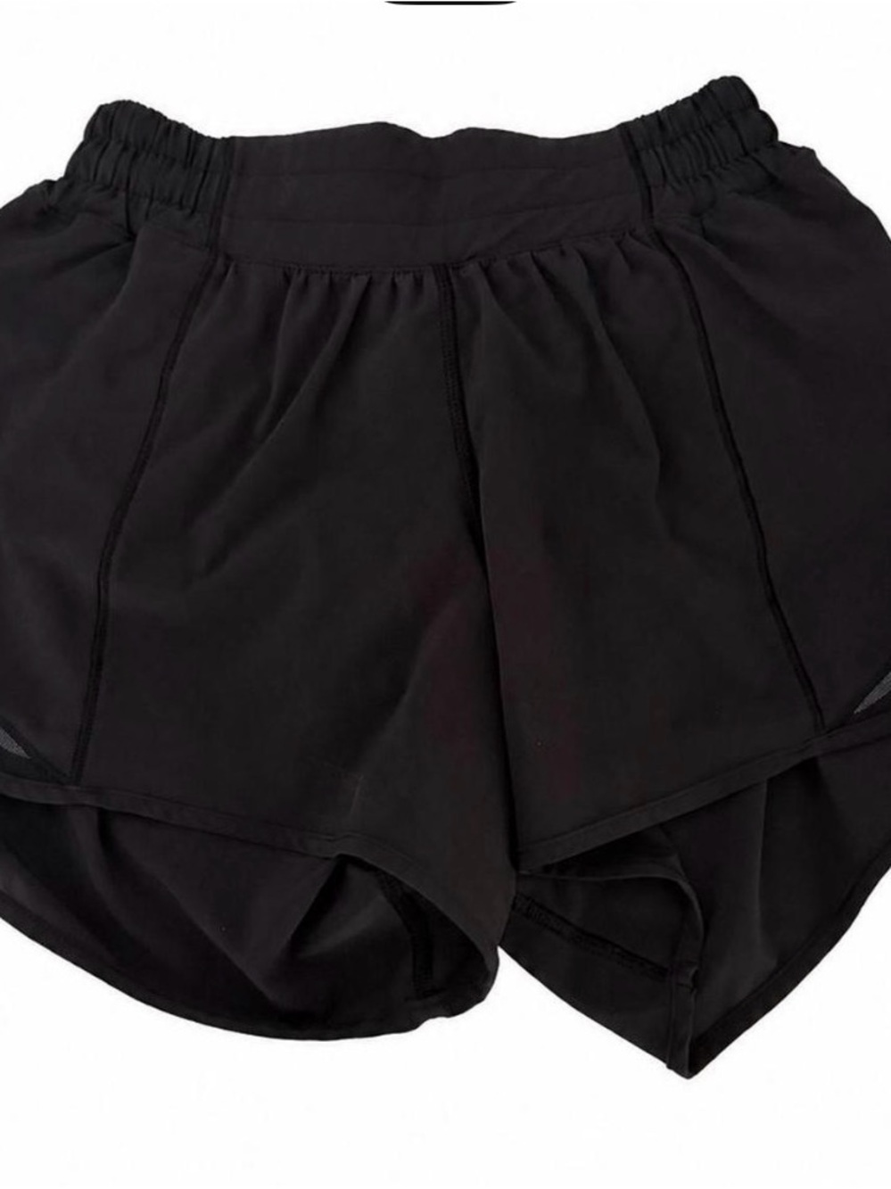 lululemon athletica Black Running Split-Layer Shorts